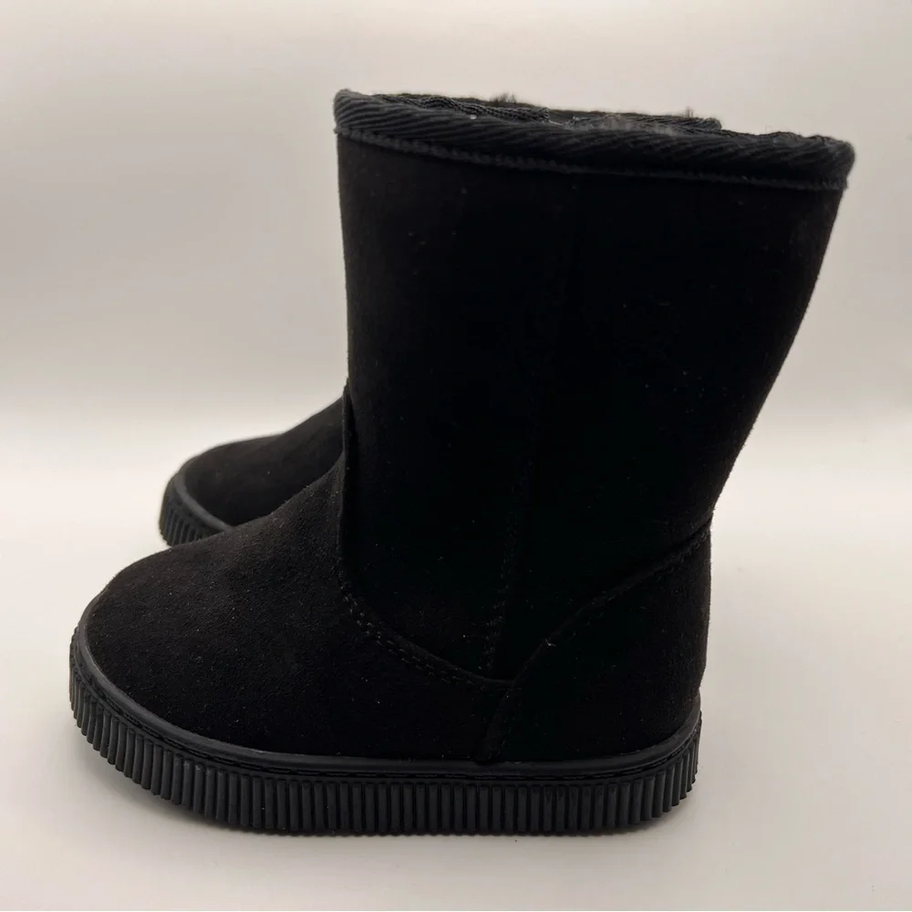 NET Cat & Jack Black Suede Boots
